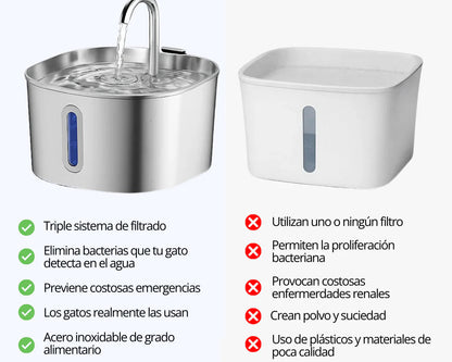 Protege a tu gato de la deshidratación y los problemas urinarios